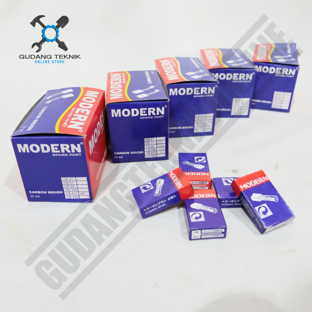 แปรงคาร์บอน Arang Kul Spul Brostel CB 51 CB 64 CB 100 CB 21 CB 411 CB 459 MODERN / Planner Sugu Prof