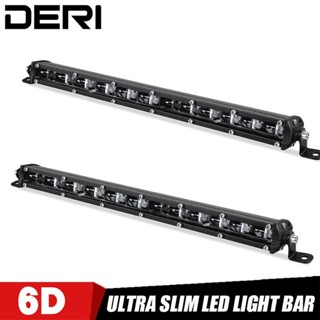 12 Inch Ultra Slim 6D Led Work Light Bar Driving Fog Lamp For Motorcycle Tractor Trucks Offroad SUV ATV 4WD Combo Beam 1