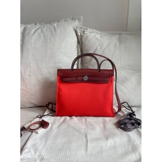 Hermes herbag 31 rouge venitian 2022