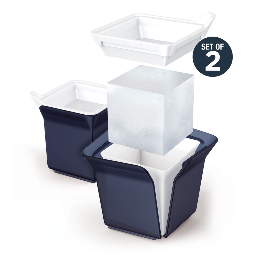 Zoku Cube Ice Molds (ชุดแม่พิมพ์ 2 ชิ้น) - Gizmo Hub