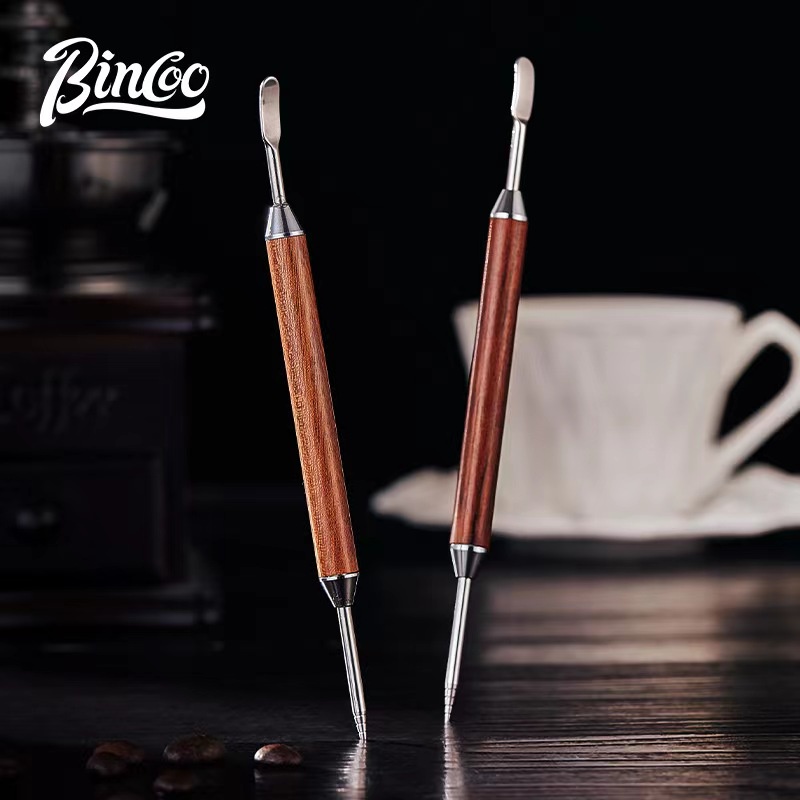 เข็มวาดกาแฟ สแตนเลสสตีล สแตนเลสกาแฟ ปากกาวาดลายกาแฟลาเต้ แบบหัวเข็ม เข็มวาดหน้าลาเต้ DIY **พร้อมส่งค่ะ**z