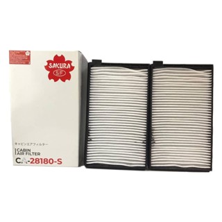 กรองแอร์ / ไส้กรองอากาศแอร์ HYUNDAI H1 ยี่ห้อ SAKURA ฮุนได CA-28180-S CABIN AIR FILTER ขนาด 117.5x209.5x20 มิล