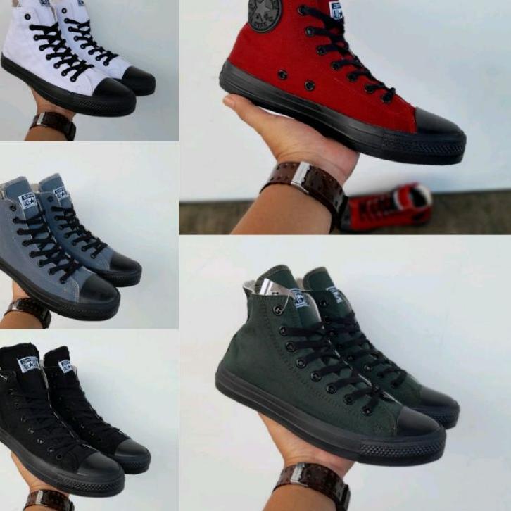 [ รหัส	Rt16 ]!! Converse ALLSTAR HIGH/BOOT/HIGH Shoes _ Flask Quality Men 's And Women 's SNEAKERS