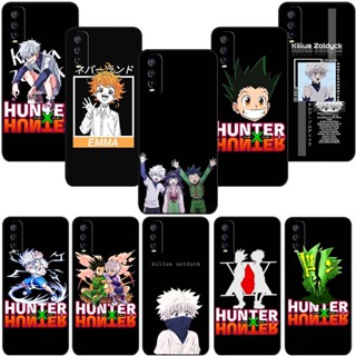 เคสโทรศัพท์ซิลิโคน TPU แบบนิ่ม ลาย SL115 อนิเมะ Hunter X Hunter สีดํา สําหรับ vivo Y01 Y02s Y16 Y22 Y20s