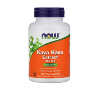 NOW Foods, Kava Kava Extract, 250 mg, 120 Veg Capsules