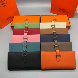 กระเป๋าสตางค์ใบยาว Hermes หรูดูแพงเกรดออริ💯