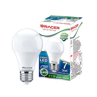 หลอด LED RACER A60 KIMMIE 7 วัตต์ DAYLIGHT E27