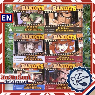 Colt Express Bandits – Belle / Cheyenne / Djanco / Doc / Ghost / Tuco [Boardgame]