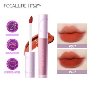 Focallure  แมท  ลิปกลอส ลิปสติก ติดทนนาน ลิปกันน้ำ   ทินท์ ลิปสติกแมท