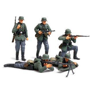 [ชุดโมเดลสเกลประกอบเอง] TAMIYA 35293 1/35 GERMAN INFANTRY SET (FRENCH CAMPAIGN) โมเดลทามิย่าแท้ model