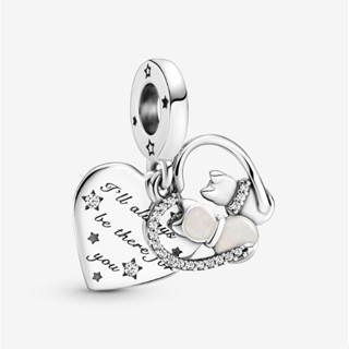 [พร้อมส่ง สินค้าแท้ 💯] Pandora Cats &amp; Hearts Dangle Charm