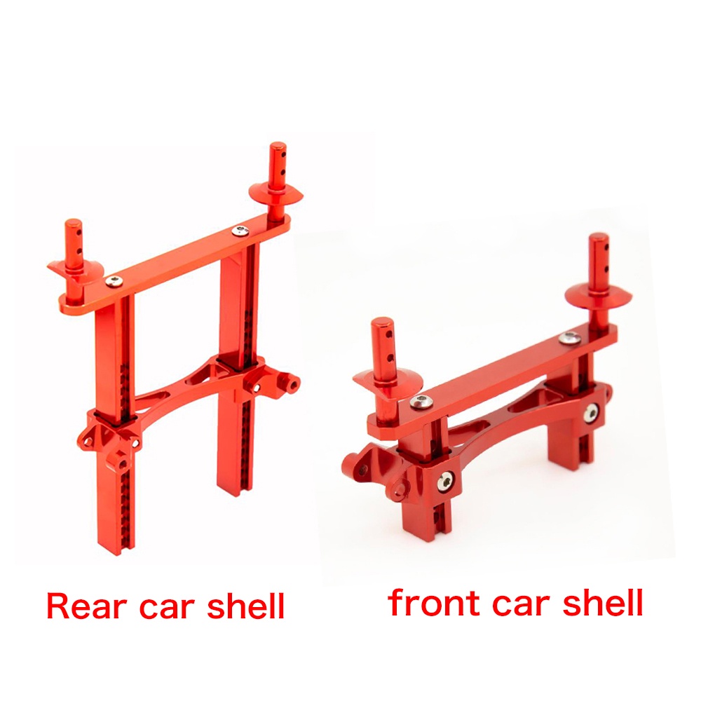 TRX-4 อลูมิเนียมโลหะ CNC ด้านหน้าและด้านหลัง Body Mounts Shell คอลัมน์โพสต์สําหรับ 1/10 RC Crawler ร