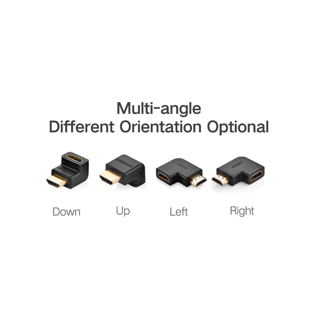 UGREEN HDMI Male to Female 90Degree Adapter