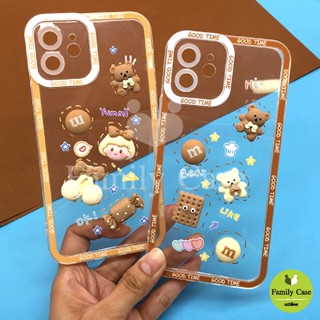 Sam A12/A13 5g/A20/A52 5g/A53/A71 เคสมือถือนิ่มใสกันกล้อง ซิลิโคน TPU ติดการ์ตูนน่ารัก