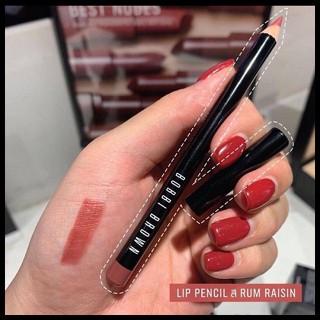 cosmetichub69 แท้ทั้งร้าน !! BOBBI BROWN LIP PENCIL 1.15 FULL SIZE #RUM RAISIN