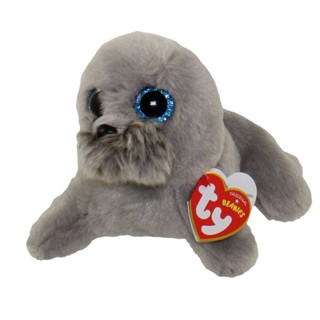 TY ตุ๊กตา ทีวาย WIGGY - sea lion grey reg