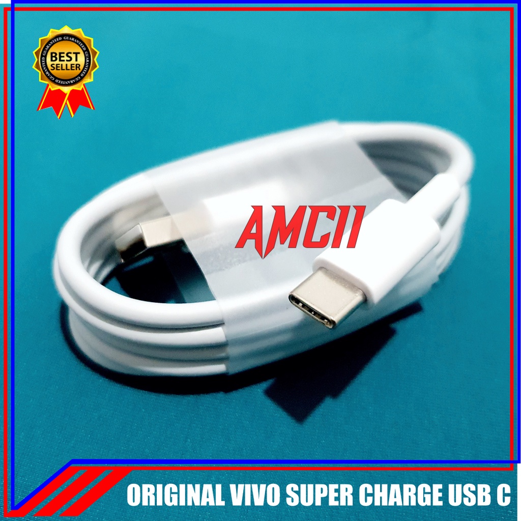 Vivo T1 5G T1 Pro 5G X80 Data Cable ORIGINAL 100% Fast Charging Type C