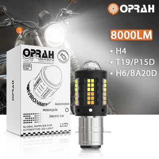 หลอดไฟตัดหมอก LED T19 H4 H6 P15D BA20D DC12V-60V สําหรับรถจักรยานยนต์