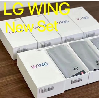 Lg WING 5G โทรศัพท์มือถือ หน้าจอ 6.8 นิ้ว 8GB RAM 128GB ROM Snapdragon 765G Octa Core LG CellPhone