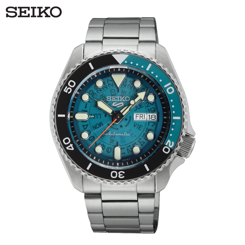 Seiko (ไซโก) นาฬิกาผู้ชาย Seiko 5 Sports Skeleton Time Sonar 70’S SRPJ45K SRPJ47K อัตโนมัติ 42.5 มม.