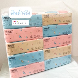 1 เเพ็ค 10 ห่อ ห่อใหญ่ กระดาษทิชชู่ Flamingo king1 ราคาถูก  หนา  เนียว ไร้ฝุ่น ราคาถูก big size tissue paper