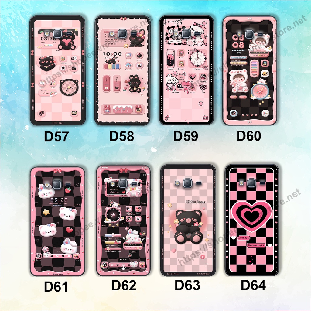Samsung J310 / J3 2016 / J5 2016 / J5 10 / J7 2016 / J710 เคสหมีน่ารักและนาฬิการาคาถูก
