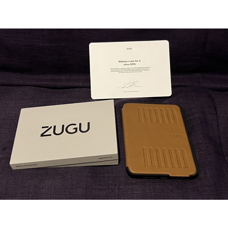 ipad mini 6 Zugu case สี brown