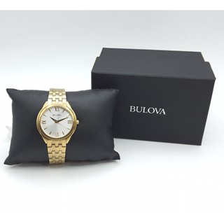 นาฬิกา BULOVA WOMENS 97L160 QUARTZ พร้อมกล่อง (สภาพใหม่)