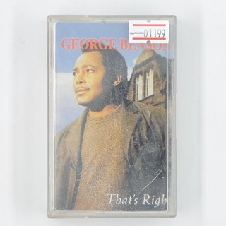 [01199] George Benson : Thats Right (TAPE)(USED) เทปเพลง เทปคาสเซ็ต มือสอง !!