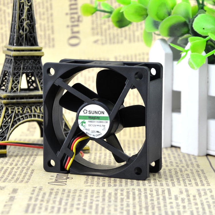 YY 6025 12V 0.7W 6CM COOLING FAN HA60251V4-0000-C99