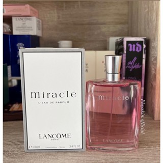 Lancome Miracle EDP 100 ml. เทสเตอร์ กล่องขาว ขอบแท้ 100%