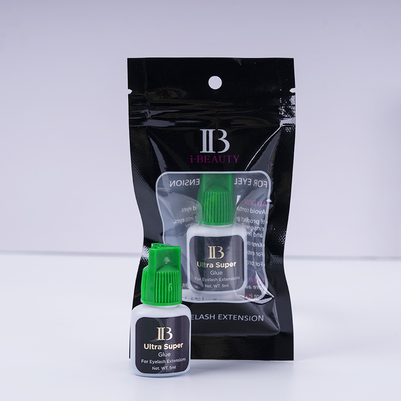 ไอบี IB อัลตร้า ซุปเปอร์ ของแท้ กาวต่อขนตา เกาหลี 5 ml. แห้งเร็ว ติดทนนาน สำหรับต่อขนตา กาวติดขนตา