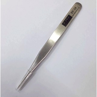 Tweezer Stainless ST-10 แหนบจัดชิ้นงาน คุณภาพสูง ปลายแม่นยำแบบPrecision ด้ามจับเจียรมนสวยงามจับถนัดมือ