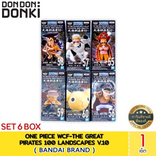 ONE PIECE WCF-THE GREAT PIRATES 100 LANDSCAPES V.10 (SET 6 box all)