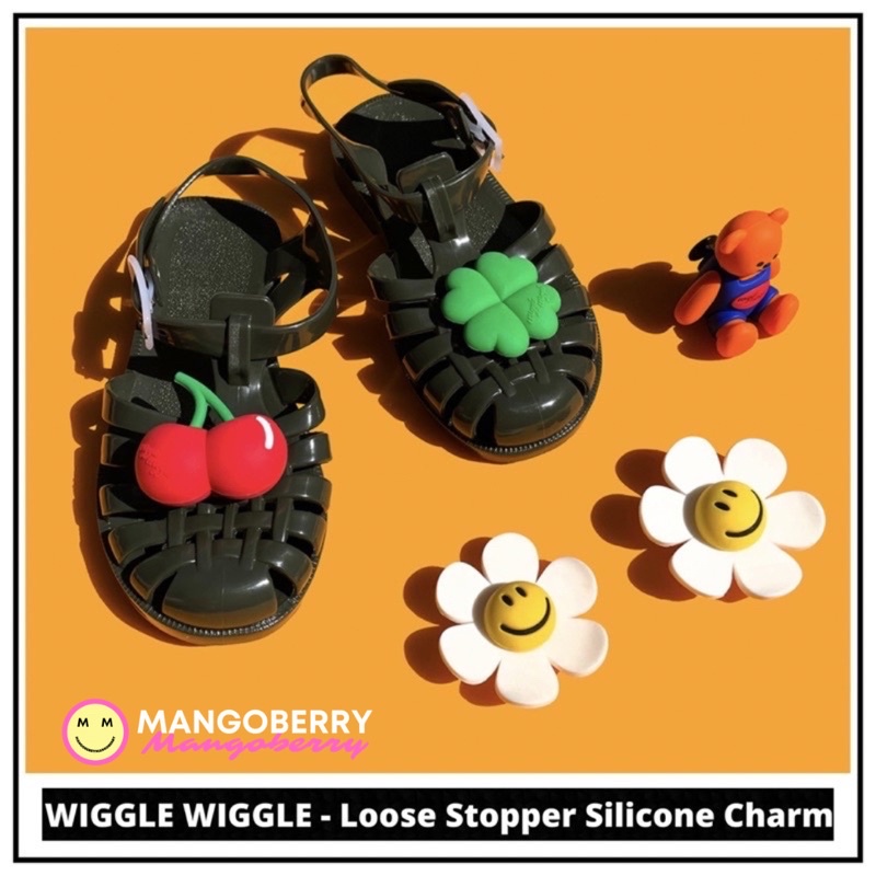 Wiggle WIGGLE - Jibbitz Loose Stopper Silicon Charm (กระดิกเกาหลี)