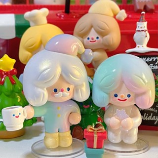 【ของแท้】ตุ๊กตาฟิกเกอร์ F.un Rico Happy Winter Days Series Blind Box ของขวัญคริสต์มาส