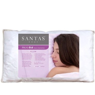 SANTAS หมอนหนุน MICRO GEL รุ่น MEDIUM SUPPORT หมอน หมอน เครื่องนอน บ้าน