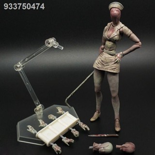 Silent Hill 2 hand-made รุ่นของเล่น Resident Evil walking dead zombie zombie พยาบาล movable ตุ๊กตา figma