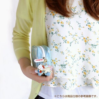 ชาร์ม Charmcolle x Sanrio จากญี่ปุ่น เป็นที่ห้อยซิป หรือห้อยกระเป๋า ทำจากโลหะ * ของใหม่มีตำหนิ