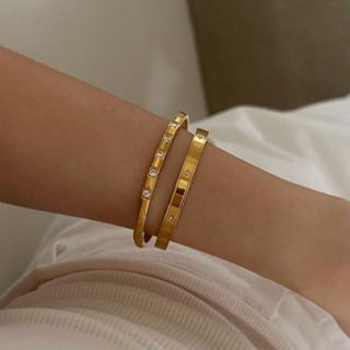 HER OBJECTIVE_HER STARING CUFF/ HER LOVE BANGLE