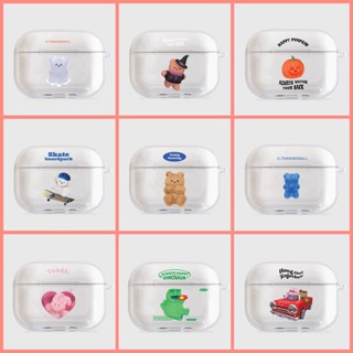 🇰🇷【Compatible for AirPods Case】 The Nine Mall Clear Hard Case Collection 1 Korea Made Unique Design Pro 1 2 3