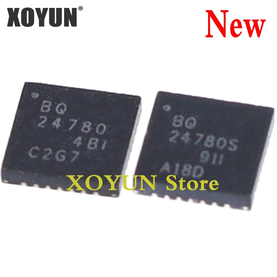 ((2 ชิ้น) 100% ใหม่ 24780 BQ24780 BQ24780RUYR BQ24780S 24780S QFN-28 ใหม่ฉลอง
