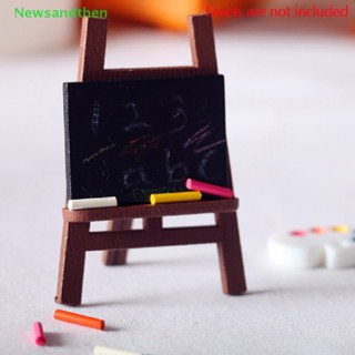 Newsandthen 1 Set Doll house Mini Blackboard Chalk Micro Landscape Decoration Toy Model Nice