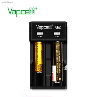 ที่ชาร์จ♤✗vapcel-q2-1a ชาร์จคู่ถังสมาร์ทนิกเกิลไฮโดรเจนนิกเกิลลิเธียมไอออนแบตเตอรี่ชาร์จ 18650 รุ่น