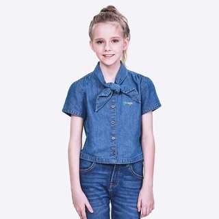 WRANGLER KIDS แท้ 100% ขายชน shop เสื้อเชิ้ตแขนสั้น ทรงพอดีตัว REGULAR FIT รุ่น WK C1025001 ฿1,390