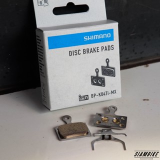 ผ้าเบรค ดิสเบรค จักรยานเสือหมอบ Shimano​ Disc​ Brak​e Pads ใช้ได้ทั้ง 11 และ 12 speed K04Ti