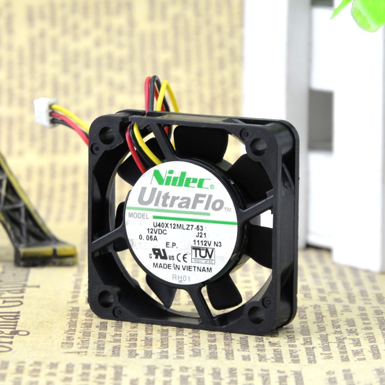 SZ U40X12MLZ7-53 พัดลม 4CM 12V 0.05A