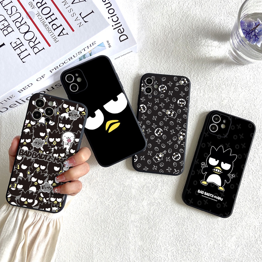 เคสโทรศัพท์มือถือ TPU นิ่ม กันตก ปิดด้านหลัง ป้องกันเลนส์กล้อง ลายการ์ตูนตลก Bad Badtz Maru สําหรับ 