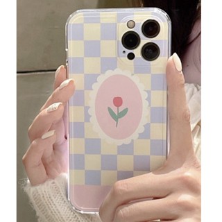 [พร้อมส่ง🇹🇭] เคสไอโฟน ลายสก็อตสีพาสเทล🌷 (78) เคสiPhone iPhone11 iPhoneXR iPhone12 iPhone13 iPhone7Plus/8Plus iPhoneXsMax