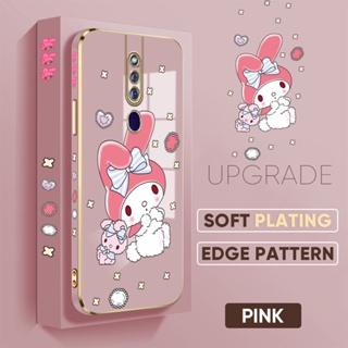 เคสโทรศัพท์มือถือ TPU แบบนิ่ม ลายการ์ตูนเมโลดี้ สําหรับ OPPO Find X3 Pro F11 F17 F19 F21 Pro F19 F19s